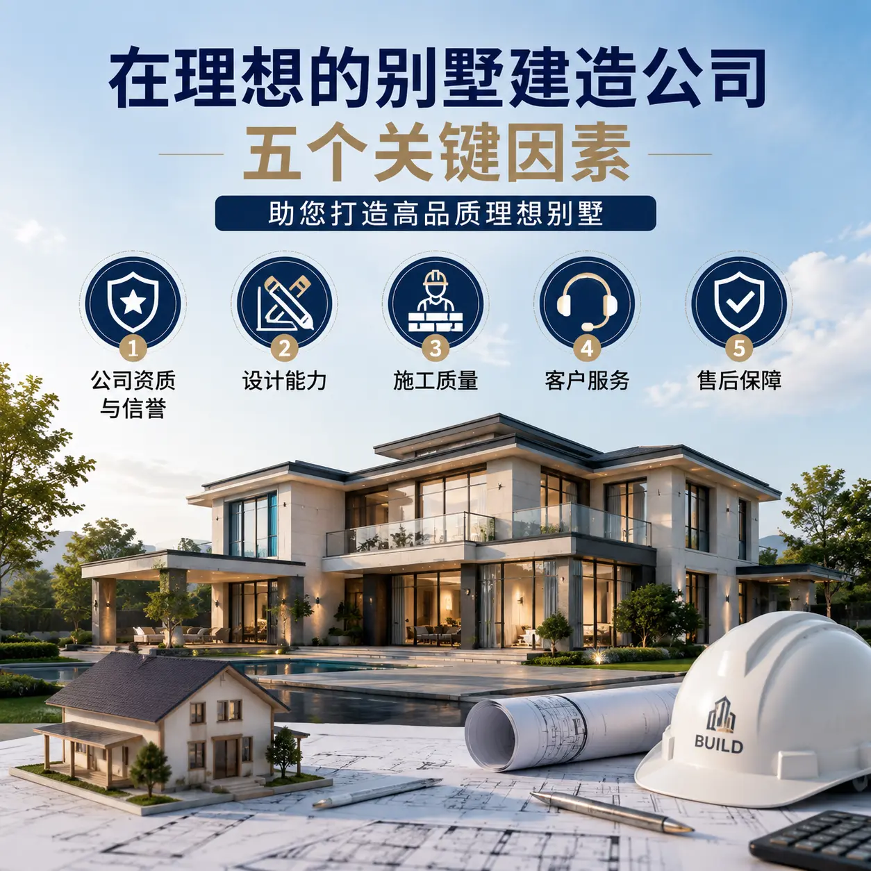 在 广西 找到理想别墅建造公司的五个关键因素