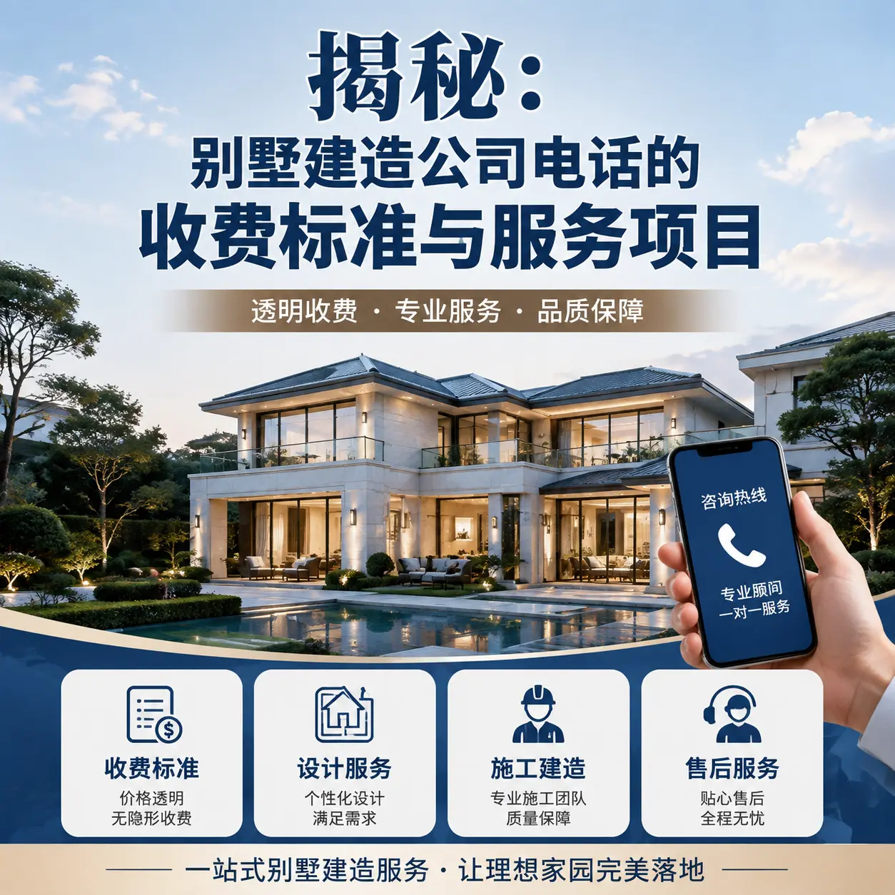 揭秘：广西别墅建造公司电话的收费标准与服务项目