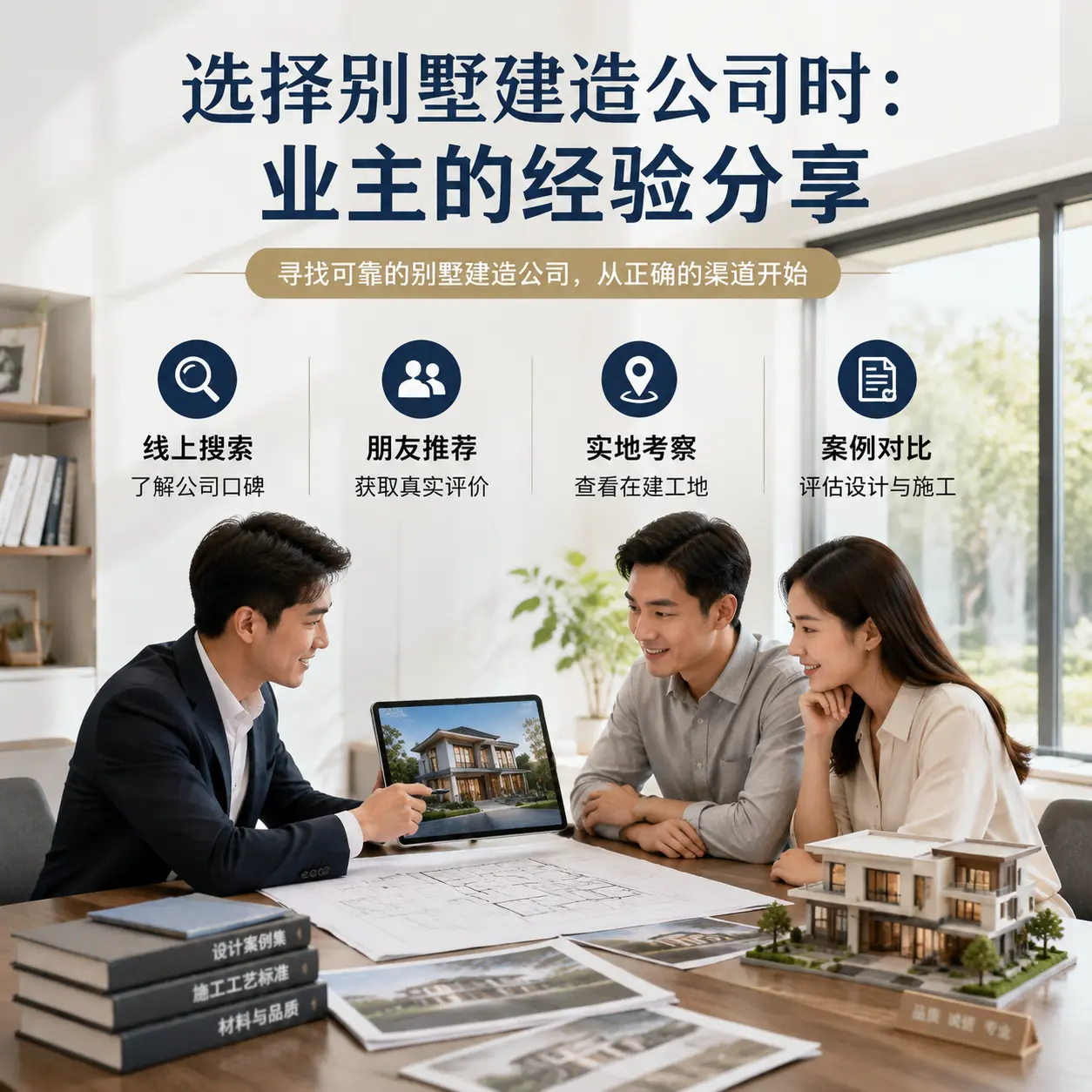 选择别墅建造公司时： 广西 业主的经验分享