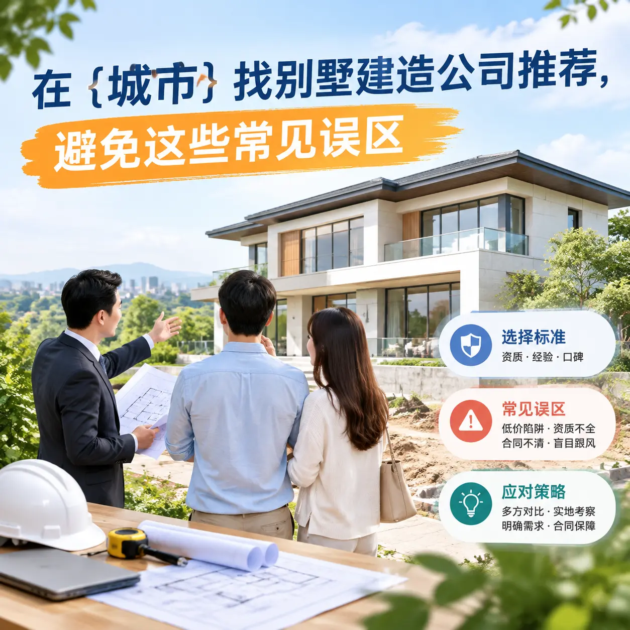 在 广西 找别墅建造公司推荐，避免这些常见误区