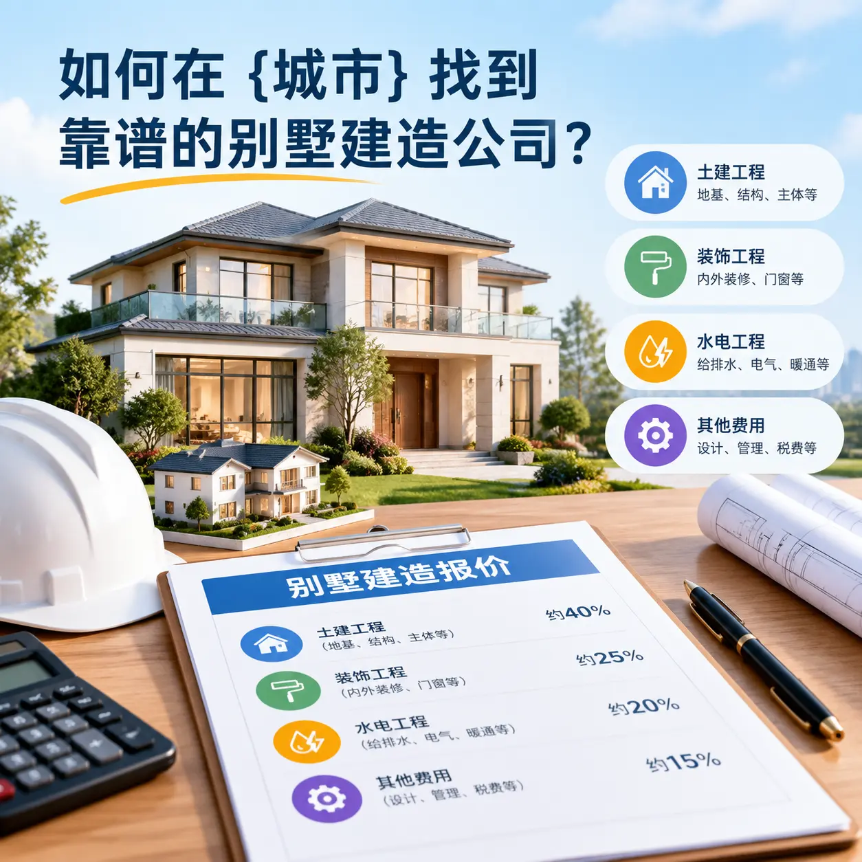 如何在 广西 找到靠谱的别墅建造公司?
