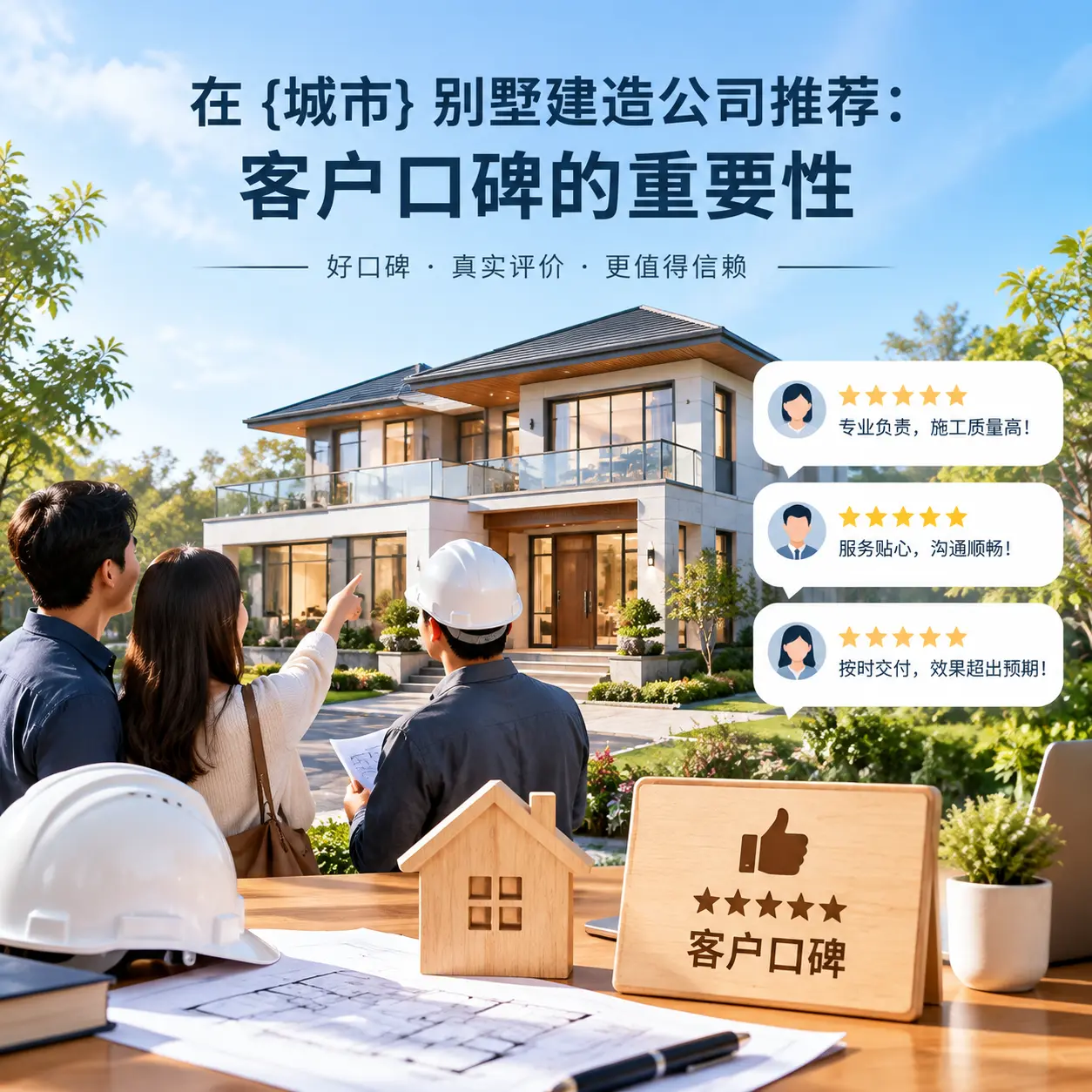 在 广西 别墅建造公司推荐：客户口碑的重要性