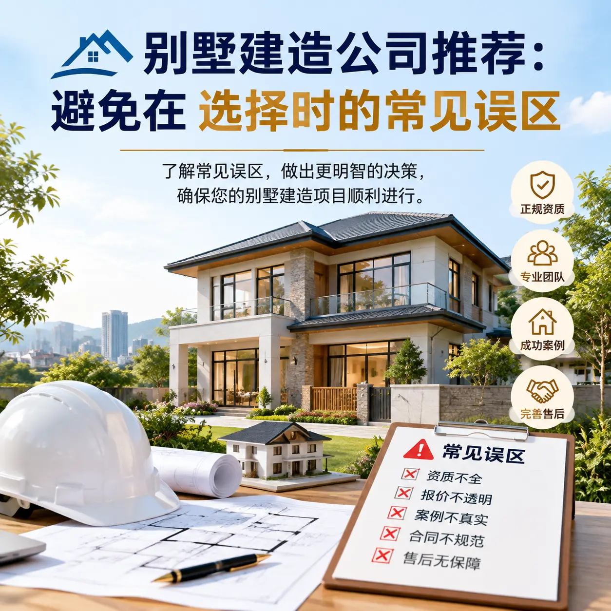 别墅建造公司推荐：避免在 广西 选择时的常见误区