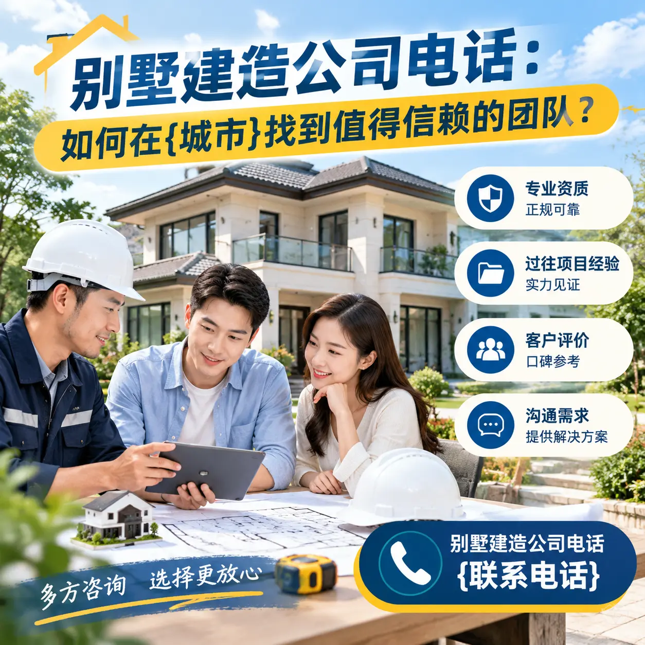 别墅建造公司电话：如何在广西找到值得信赖的团队？