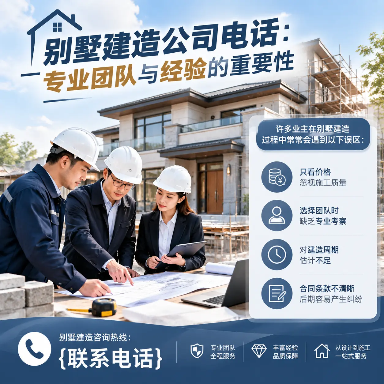 广西别墅建造公司电话：专业团队与经验的重要性