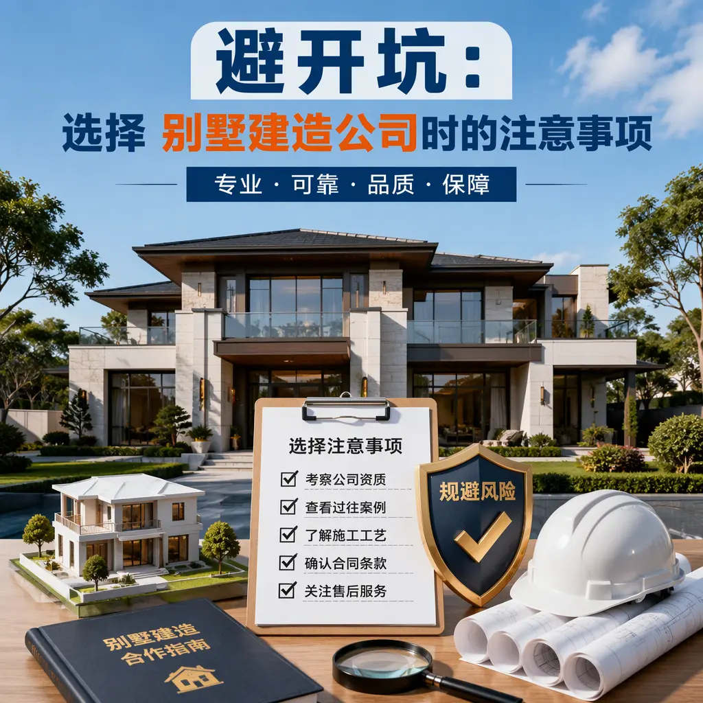避开坑：选择 广西 别墅建造公司时的注意事项