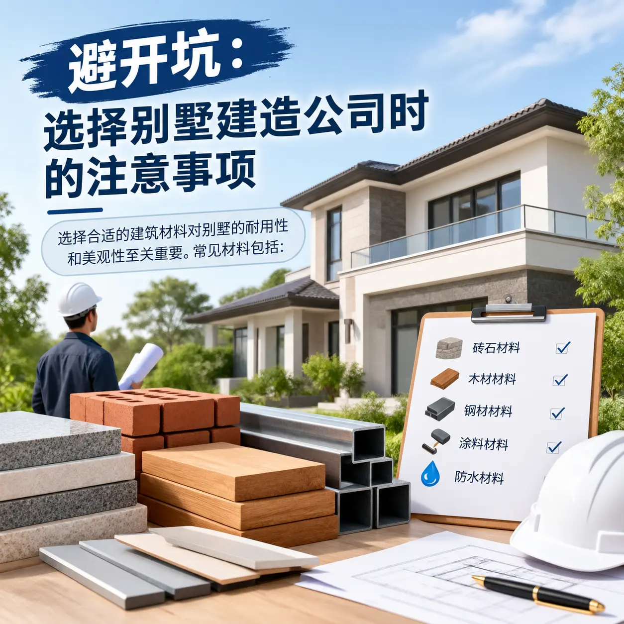 避开坑：选择 广西 别墅建造公司时的注意事项