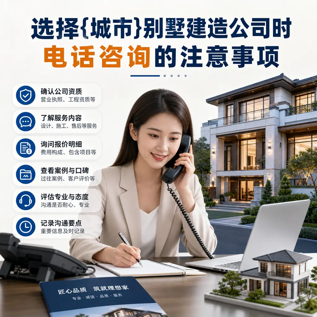 选择广西别墅建造公司时，电话咨询的注意事项
