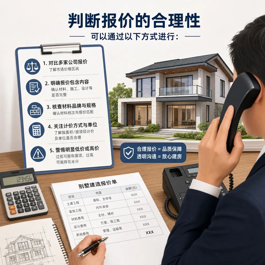 选择广西别墅建造公司时，电话咨询的注意事项
