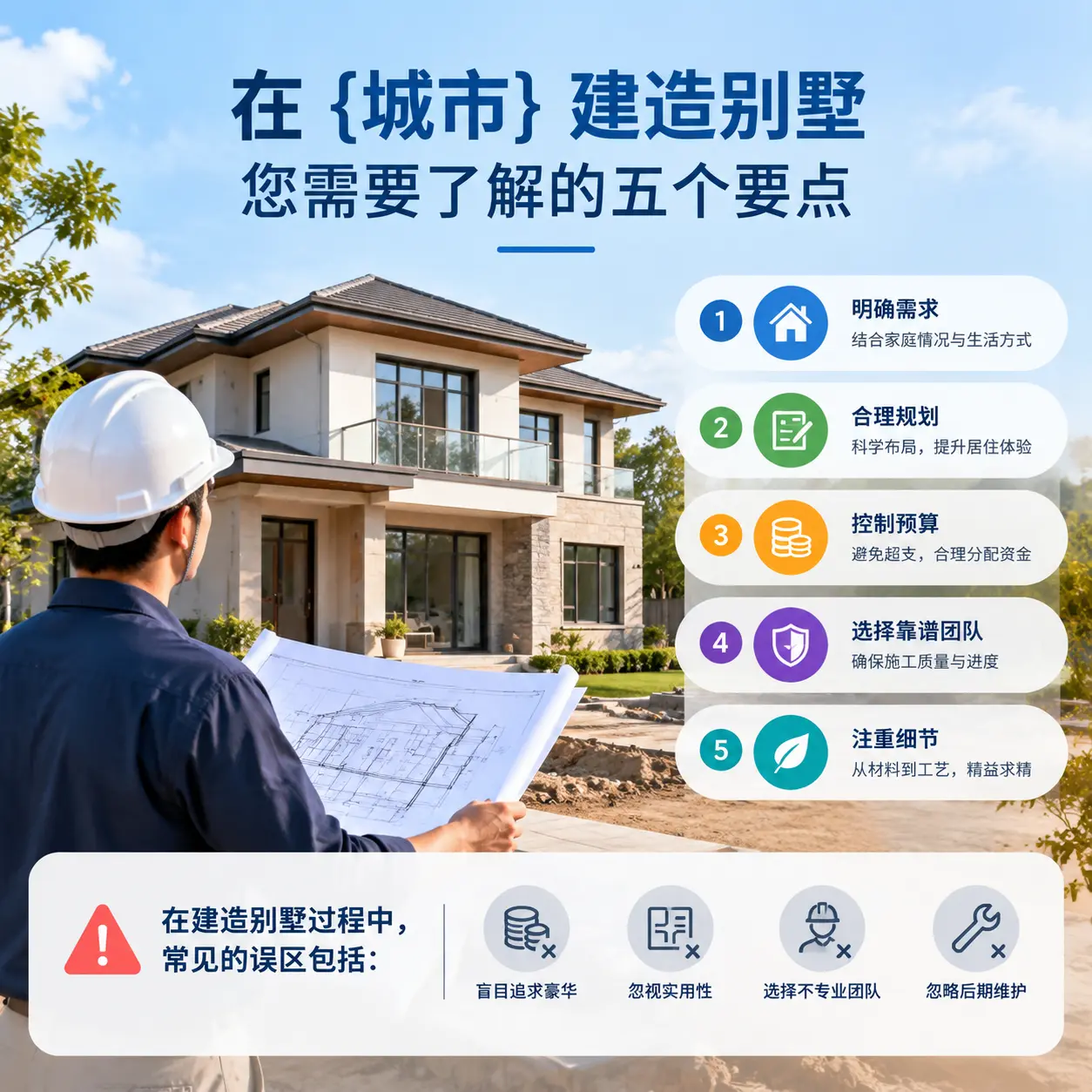 在 广西 建造别墅，您需要了解的五个要点