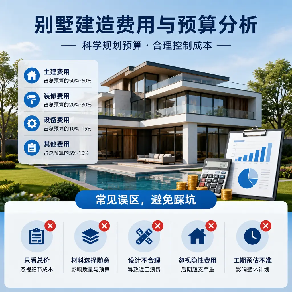 别墅建造公司推荐： 广西 建造别墅的费用与预算分析