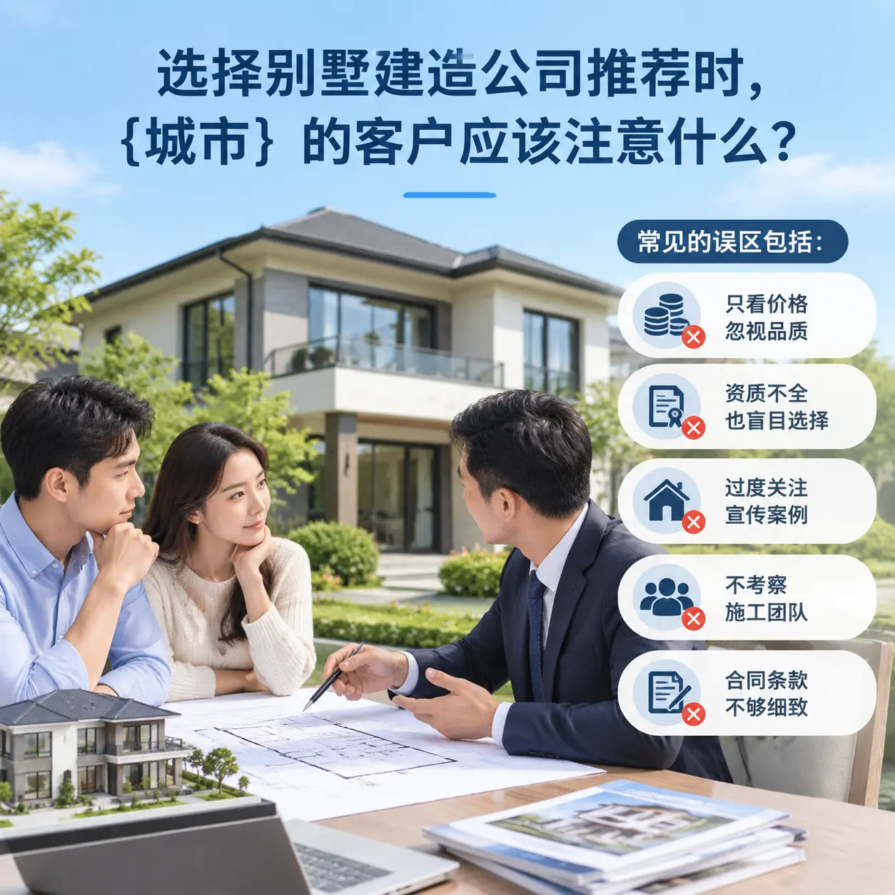 选择别墅建造公司推荐时，广西 的客户应该注意什么？