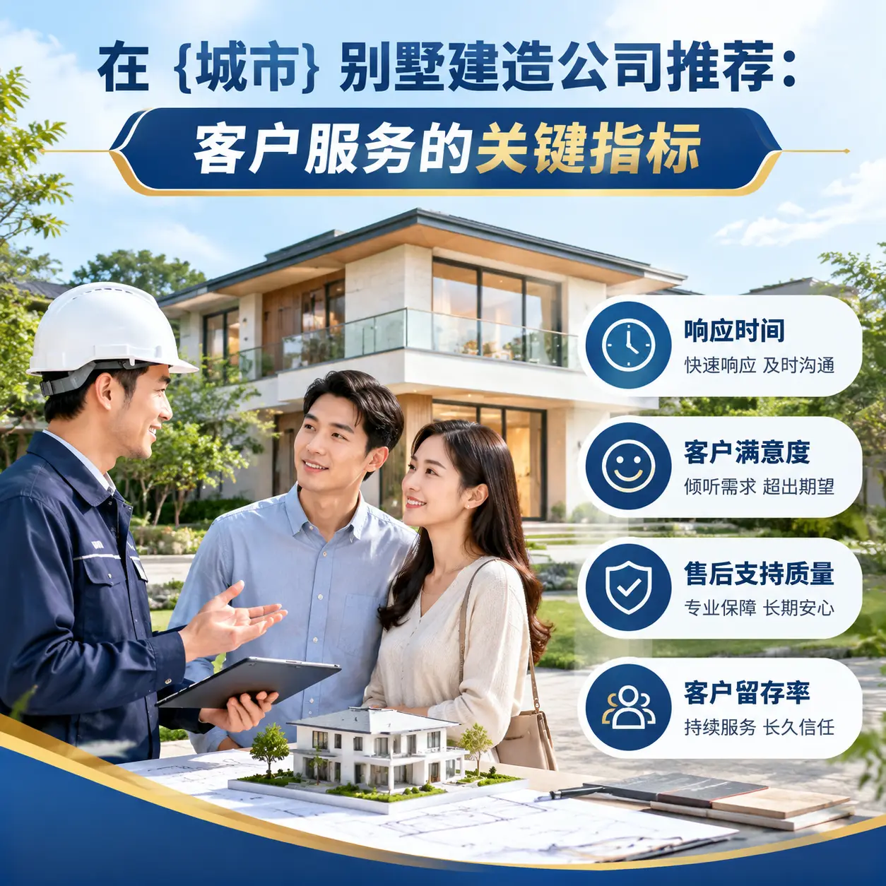在 广西 别墅建造公司推荐：客户服务的关键指标