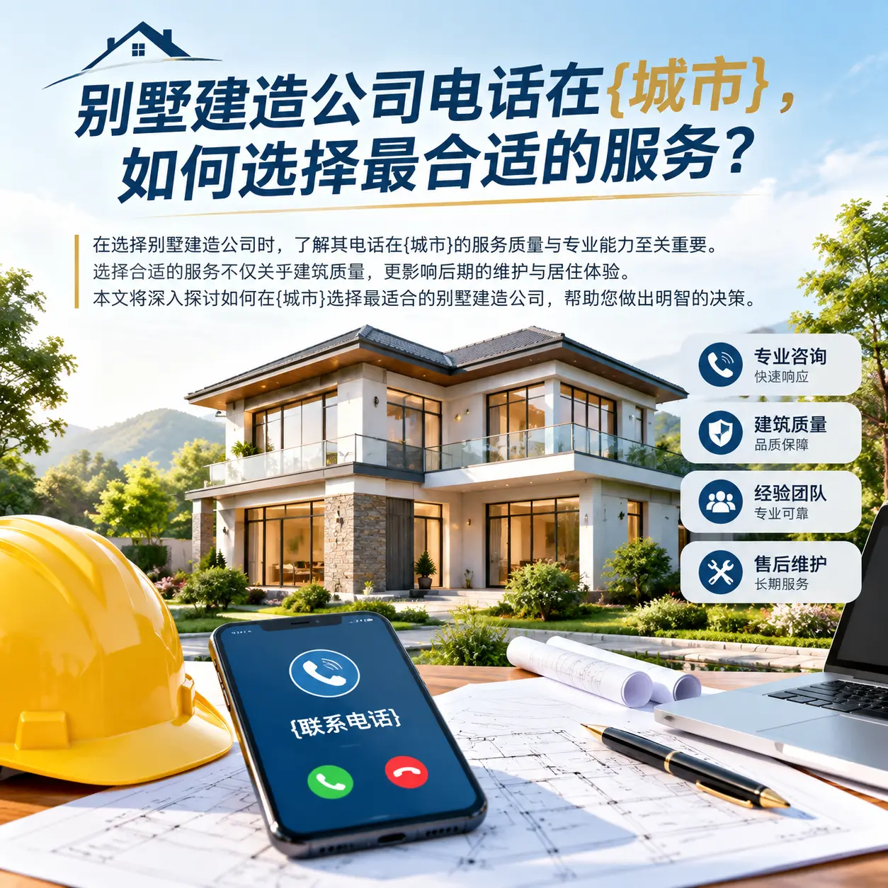 别墅建造公司电话在广西，如何选择最合适的服务？