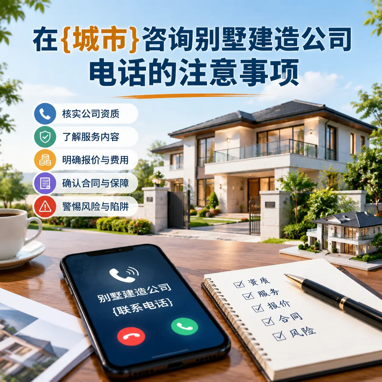 在广西咨询别墅建造公司电话的注意事项