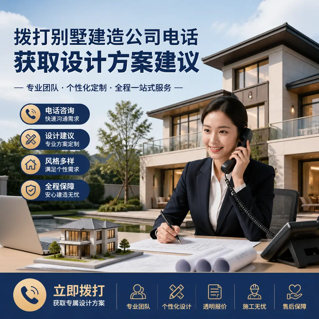 拨打广西别墅建造公司电话,获取设计方案建议