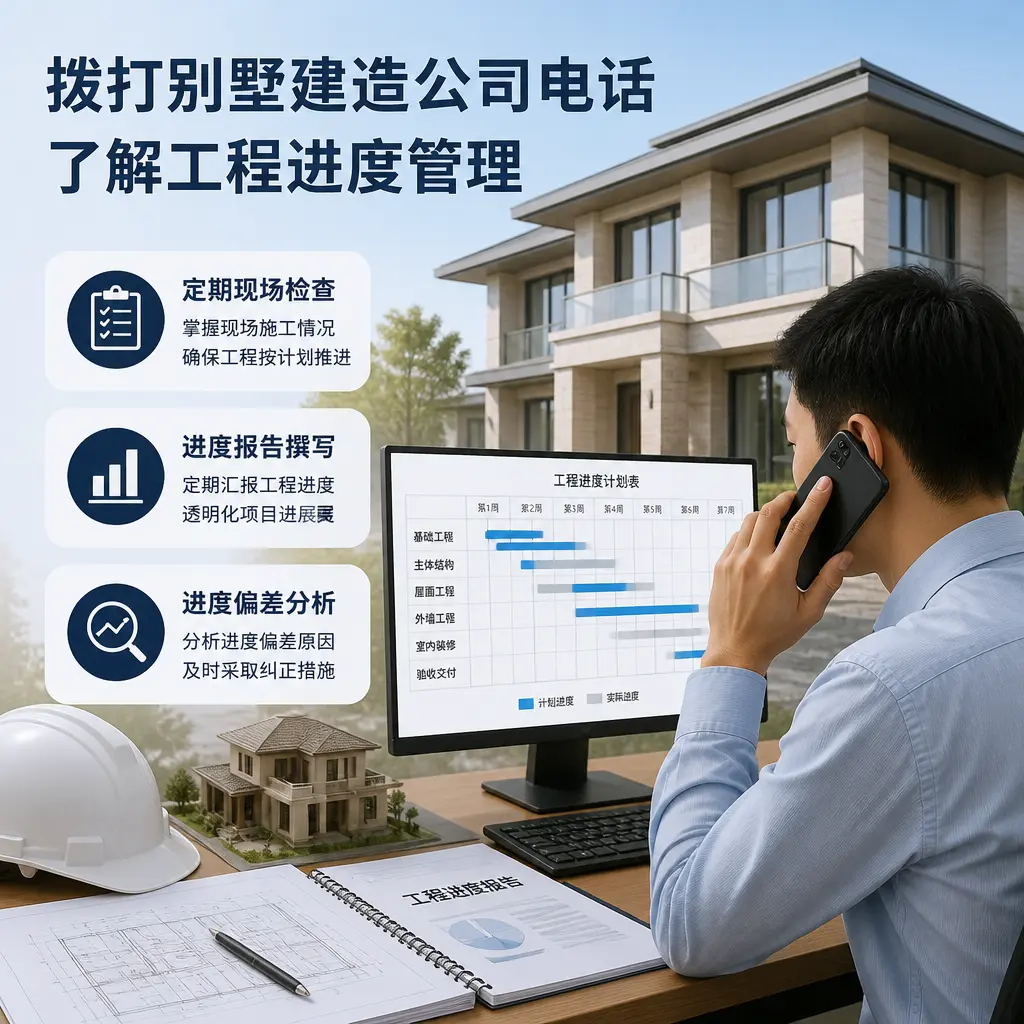 拨打广西别墅建造公司电话,了解工程进度管理