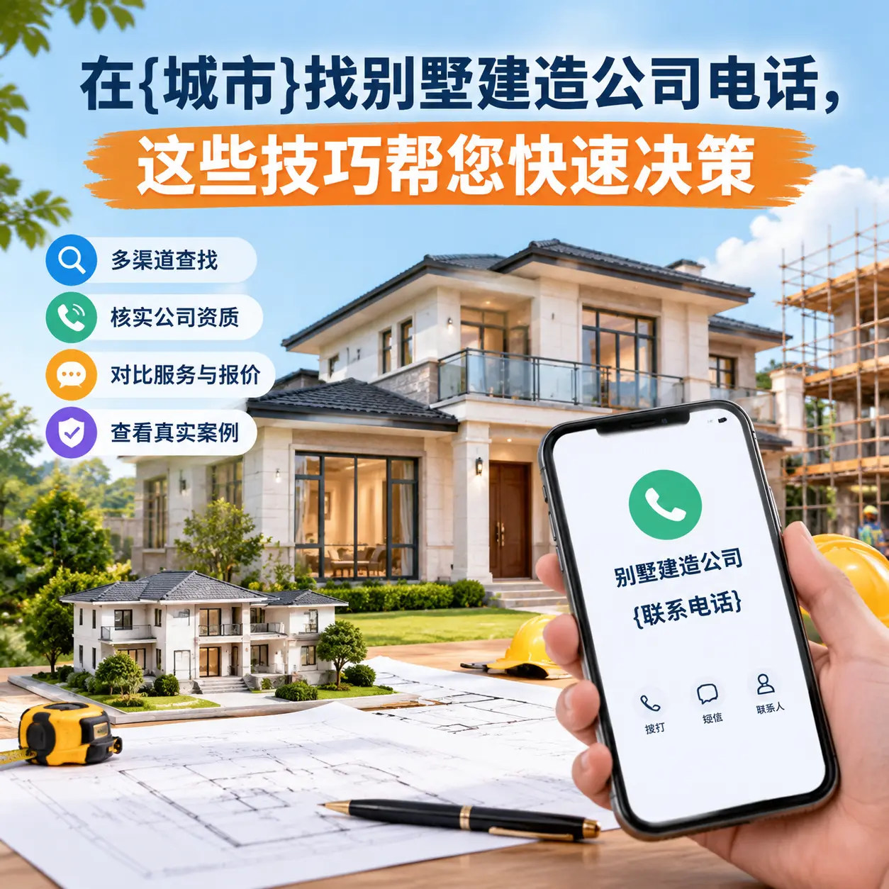 在广西找别墅建造公司电话，这些技巧帮您快速决策
