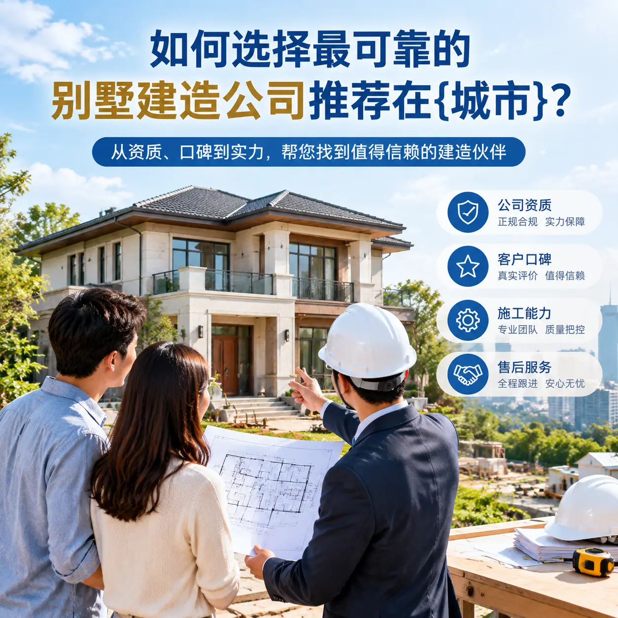 如何选择最可靠的别墅建造公司推荐在广西？