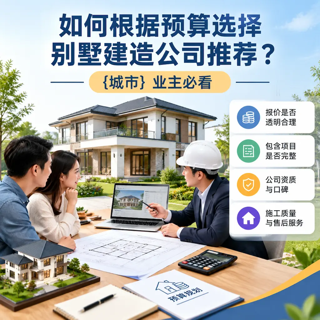 如何根据预算选择别墅建造公司推荐? 广西 业主必看