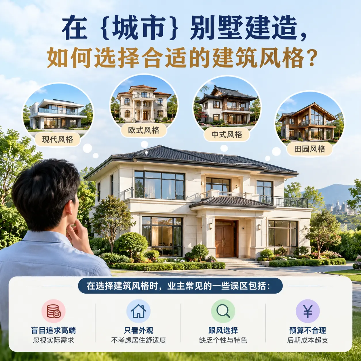 在 广西 别墅建造，如何选择合适的建筑风格？