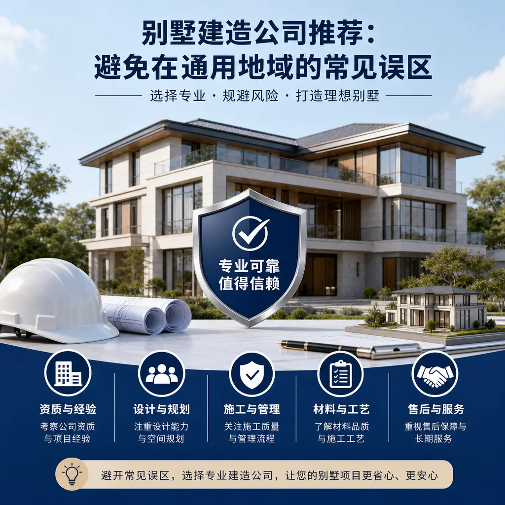 别墅建造公司推荐:避免在 广西 的常见误区