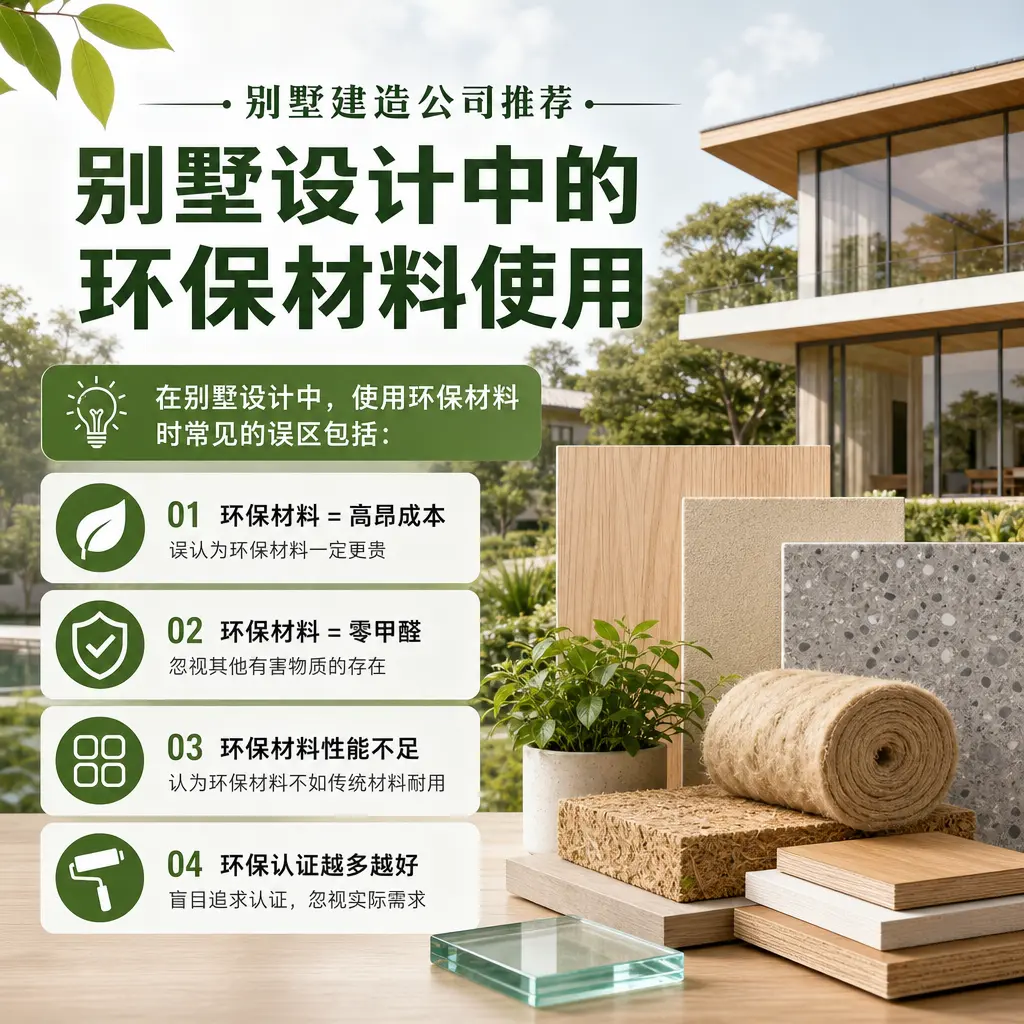 别墅建造公司推荐： 广西 别墅设计中的环保材料使用