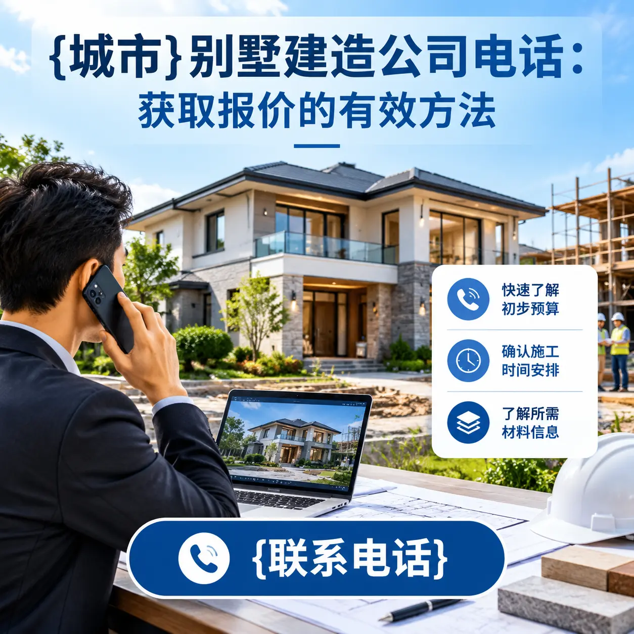 广西别墅建造公司电话：获取报价的有效方法