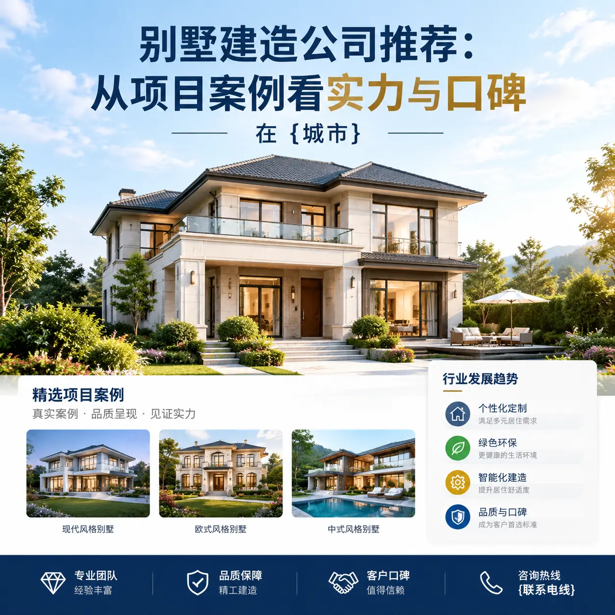 别墅建造公司推荐：从项目案例看实力与口碑在 广西