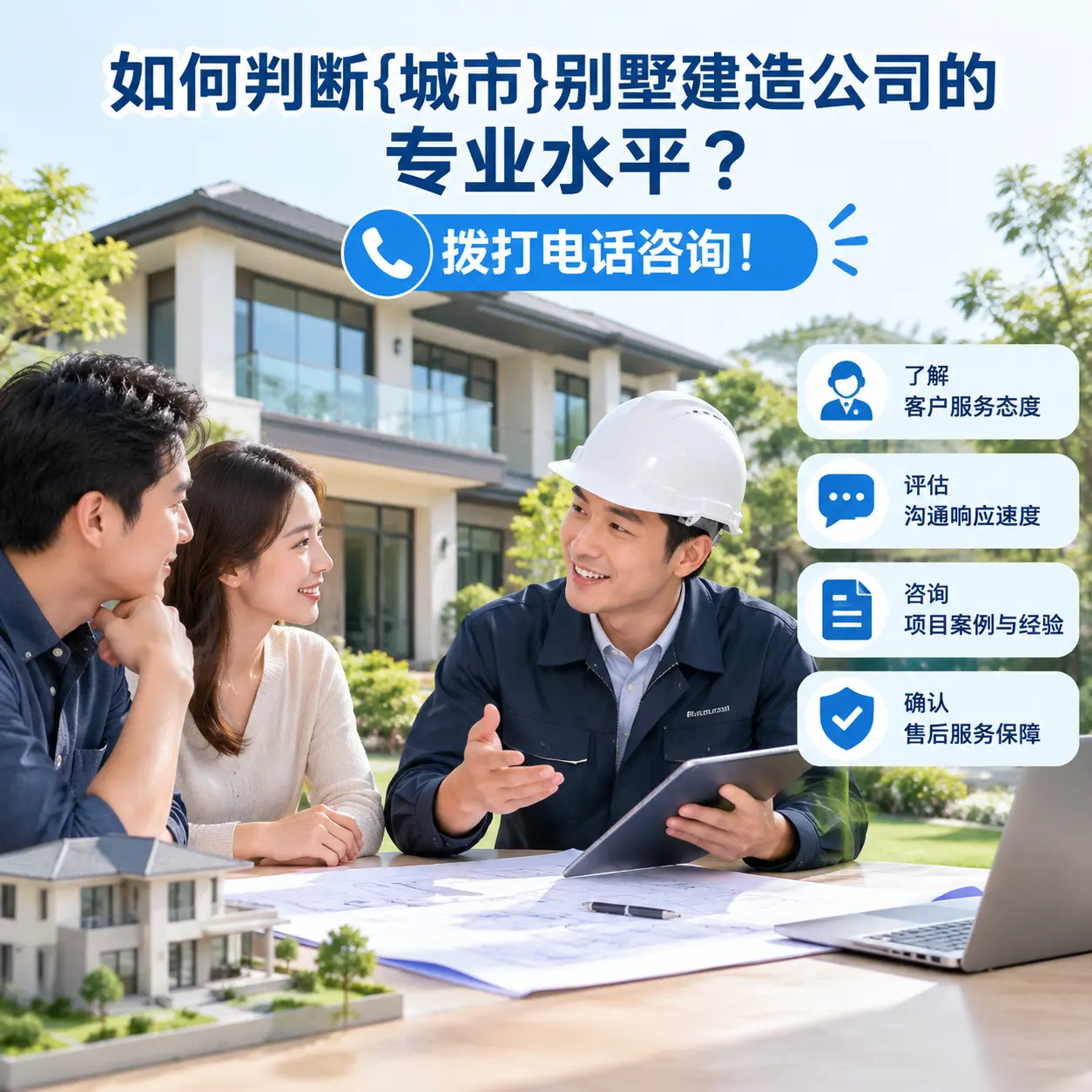 如何判断广西别墅建造公司的专业水平？拨打电话咨询！